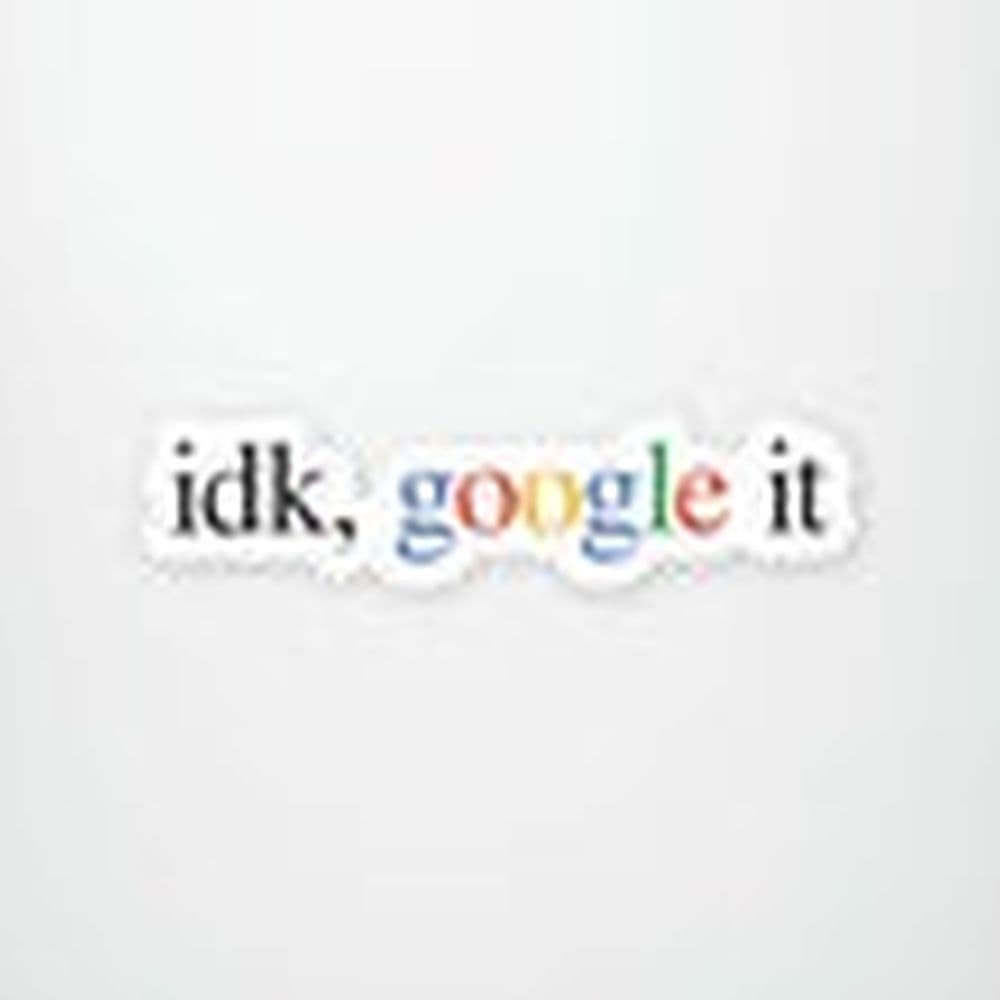 IDK Google It Sticker Main Image