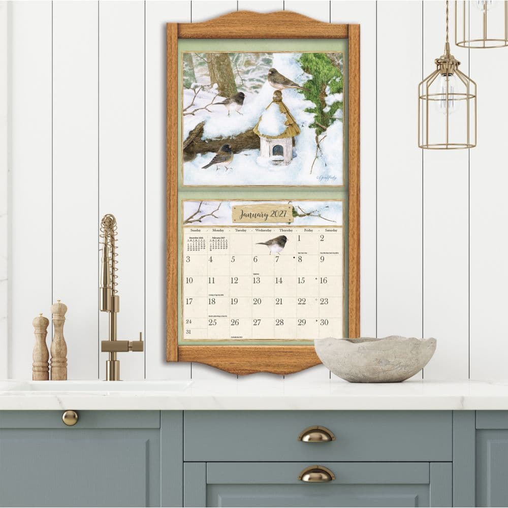 Birds in the Garden 2027 Wall Calendar by Jane Shasky Sixth Alternate Image