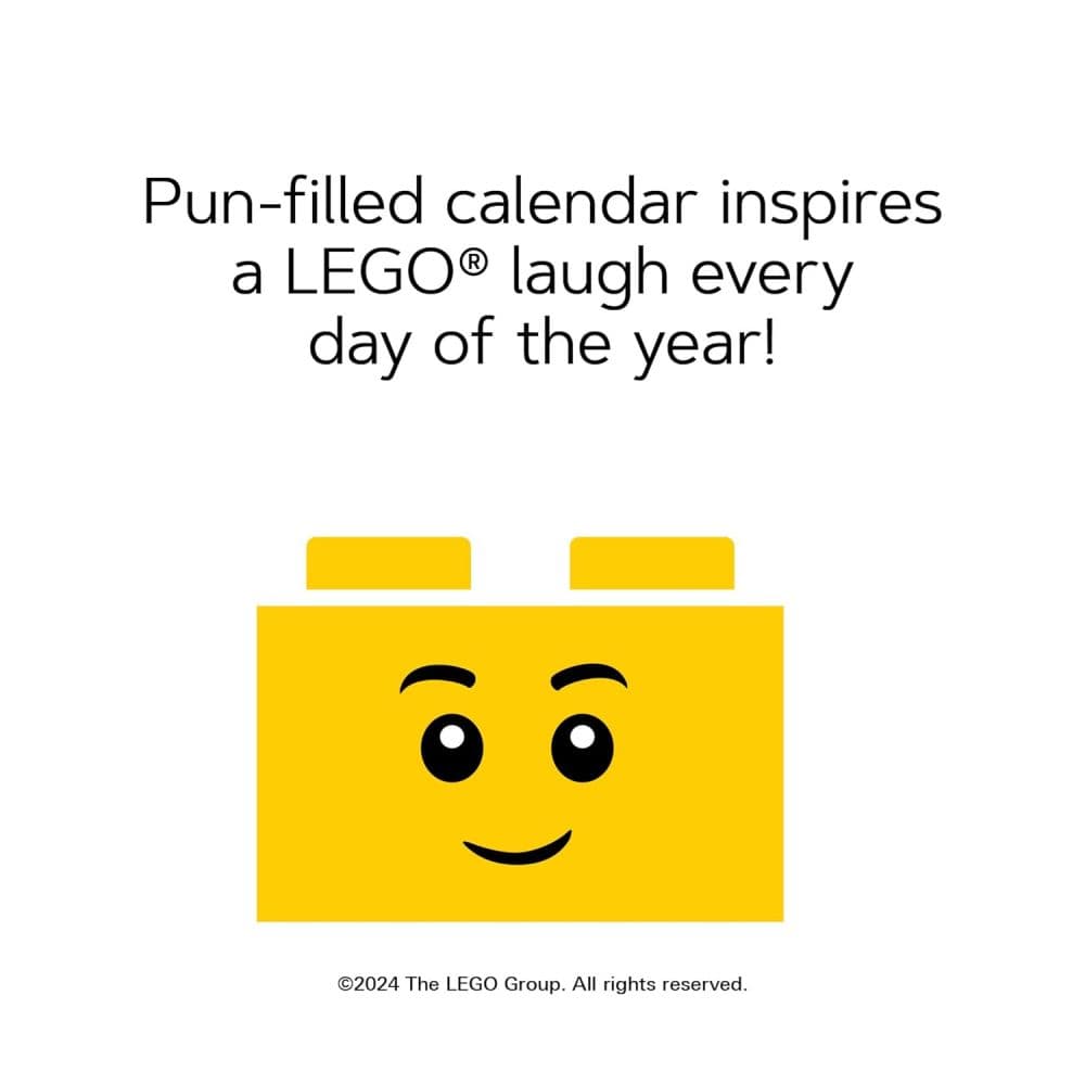 LEGO Laugh a Day 2025 Desk Calendar