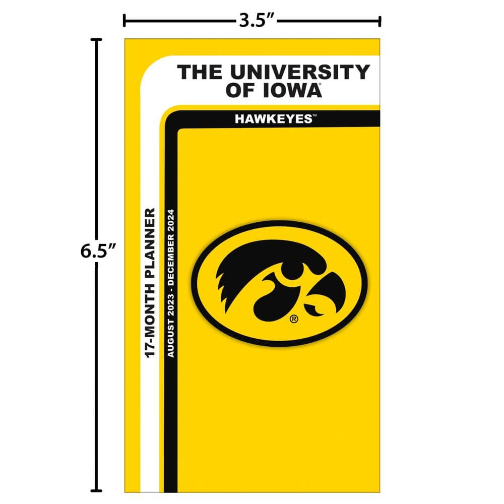 Iowa Hawkeyes Pocket 2024 Planner Fifth Alternate Image width=&quot;1000&quot; height=&quot;1000&quot;