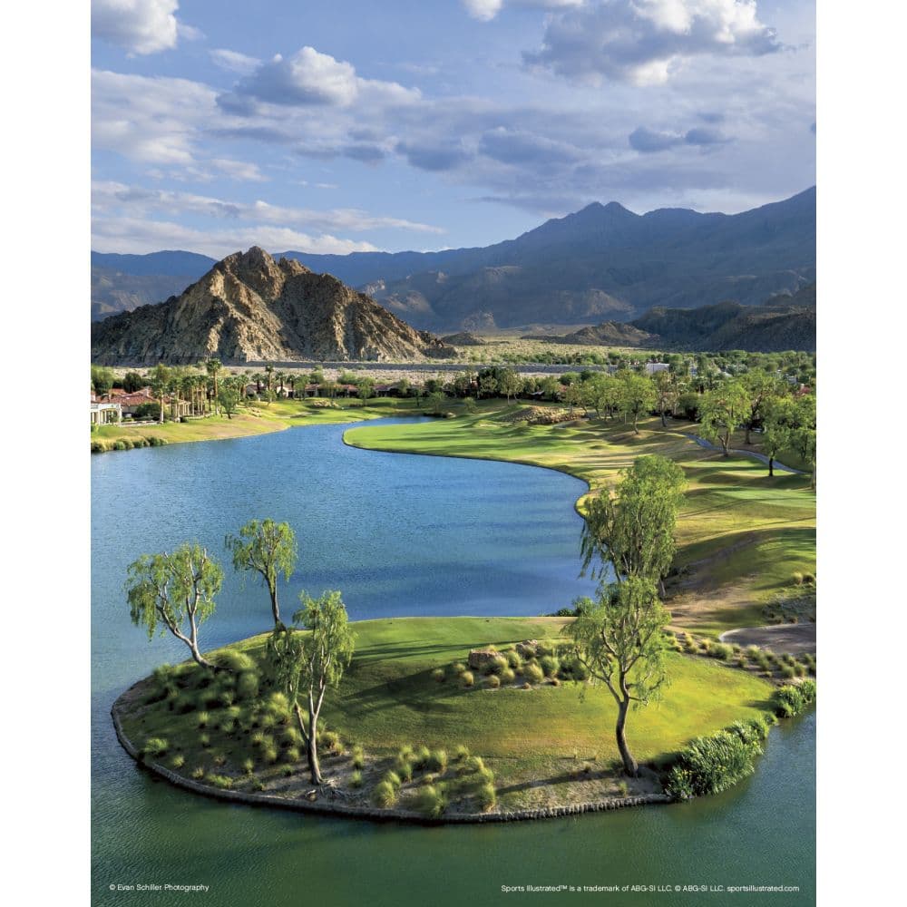 SI Golf Courses Exclusive with Print 2025 Wall Calendar Alt5