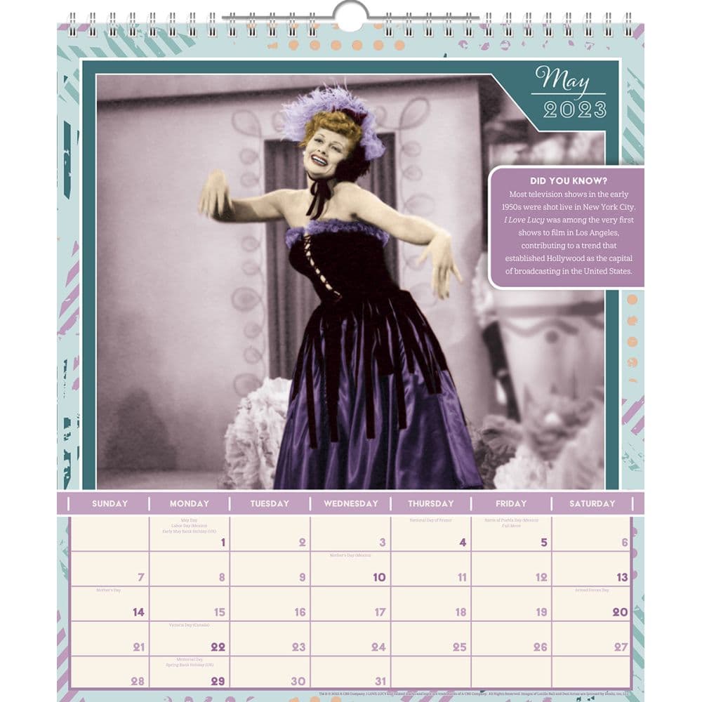 I Love Lucy 2023 Special Edition Calendar - Calendars.com