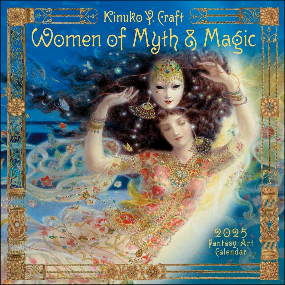 Women of Myth and Magic 2025 Wall Calendar - Calendars.com