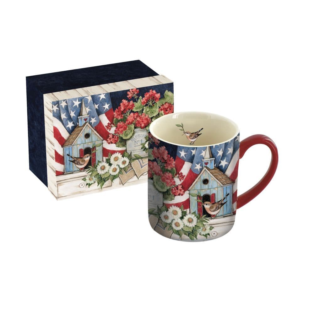 Feathered Pride 14-oz. Mug w/ Decorative Box by Susan Winget Main Image