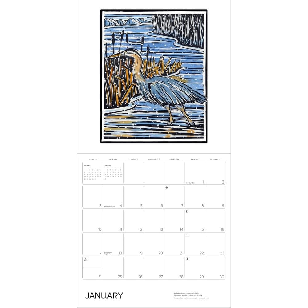 Birds 2027 Wall Calendar by Molly Hashimoto Second Alternate
Image