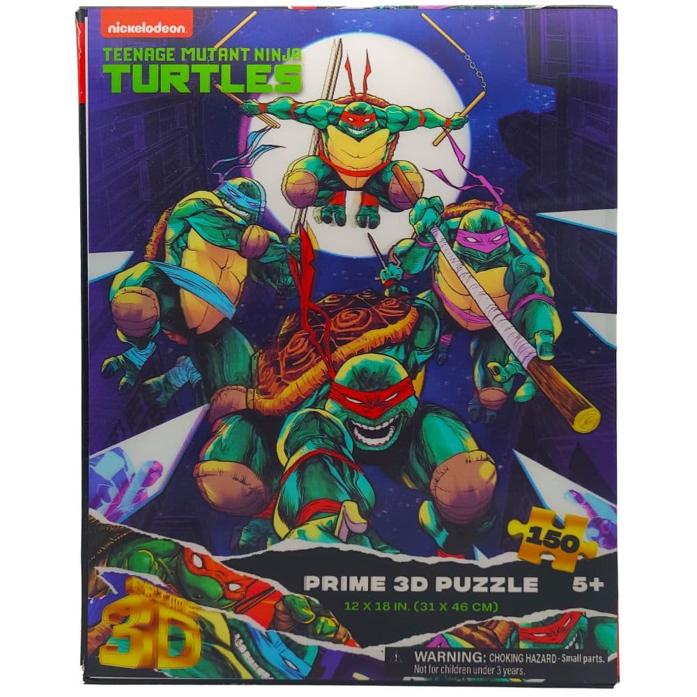 Teenage Mutant Ninja Turtles 150 Piece 3D Puzzle First Alternate Image width=&quot;1000&quot; height=&quot;1000&quot;