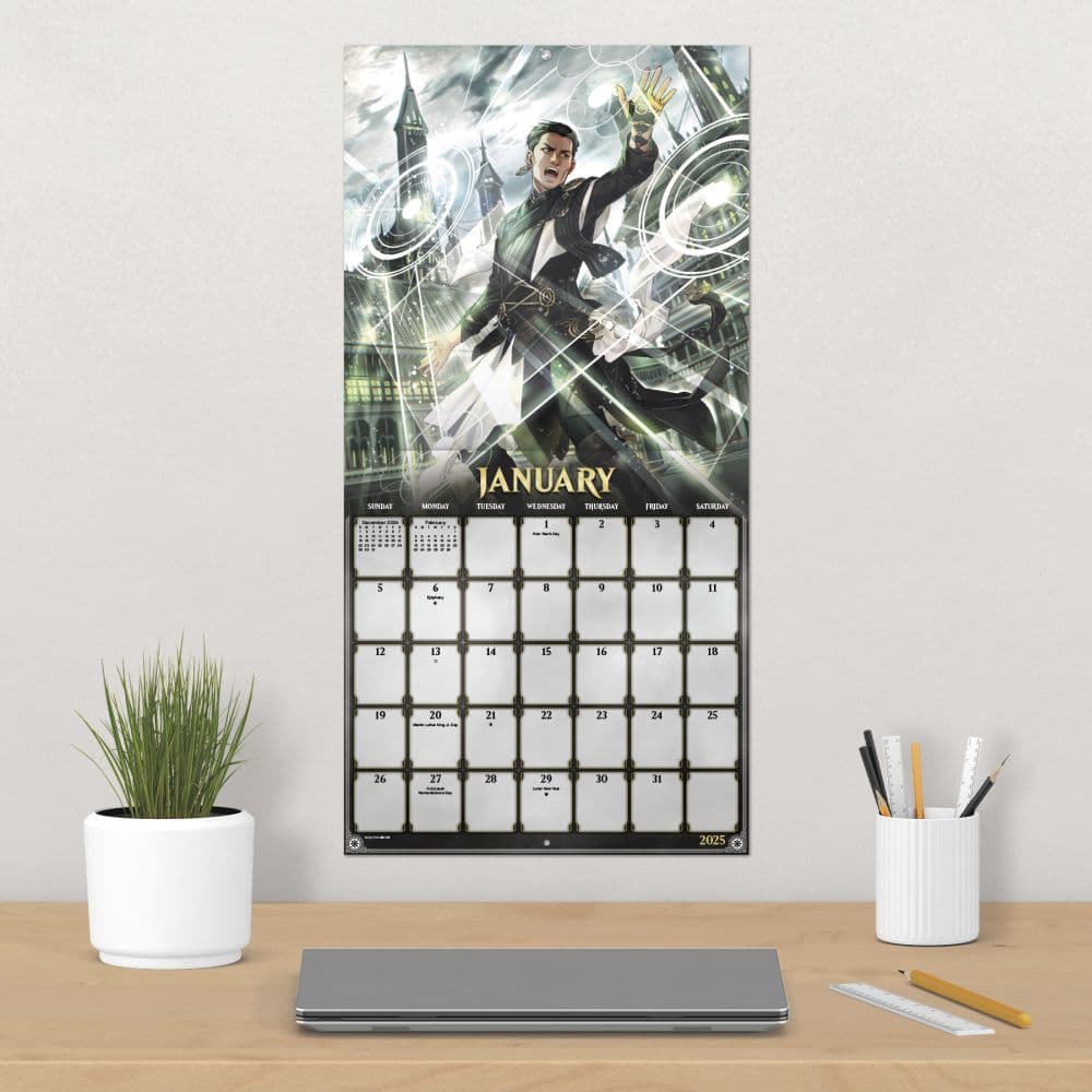 Magic the Gathering 2025 Wall Calendar Alt4