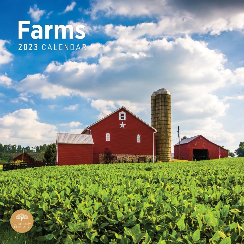 Bright Day Calendars Farms 2023 Wall Calendar