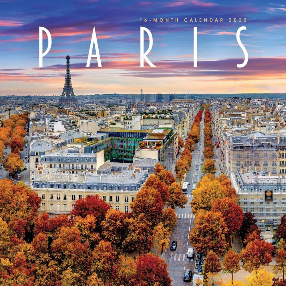 Paris 2022 Wall Calendar - Calendars.com