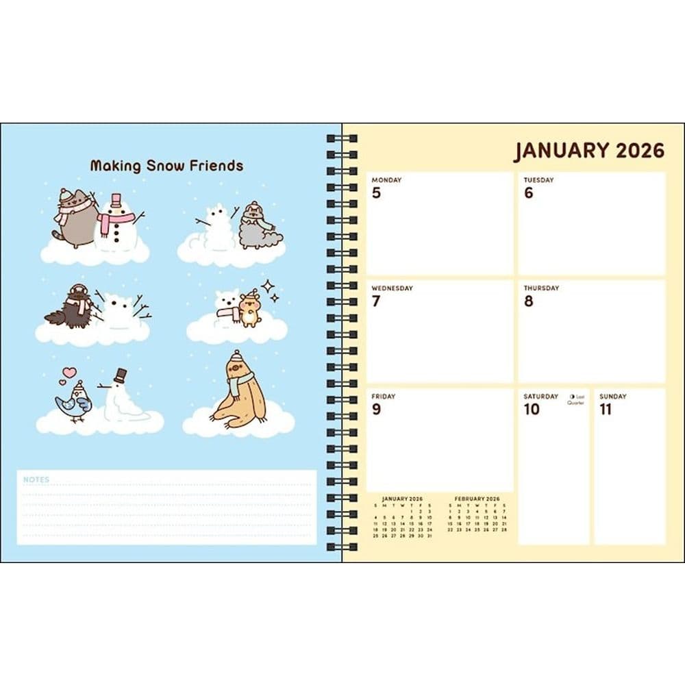 Pusheen 16 Month Weekly 2026 Planner Fifth Alternate Image