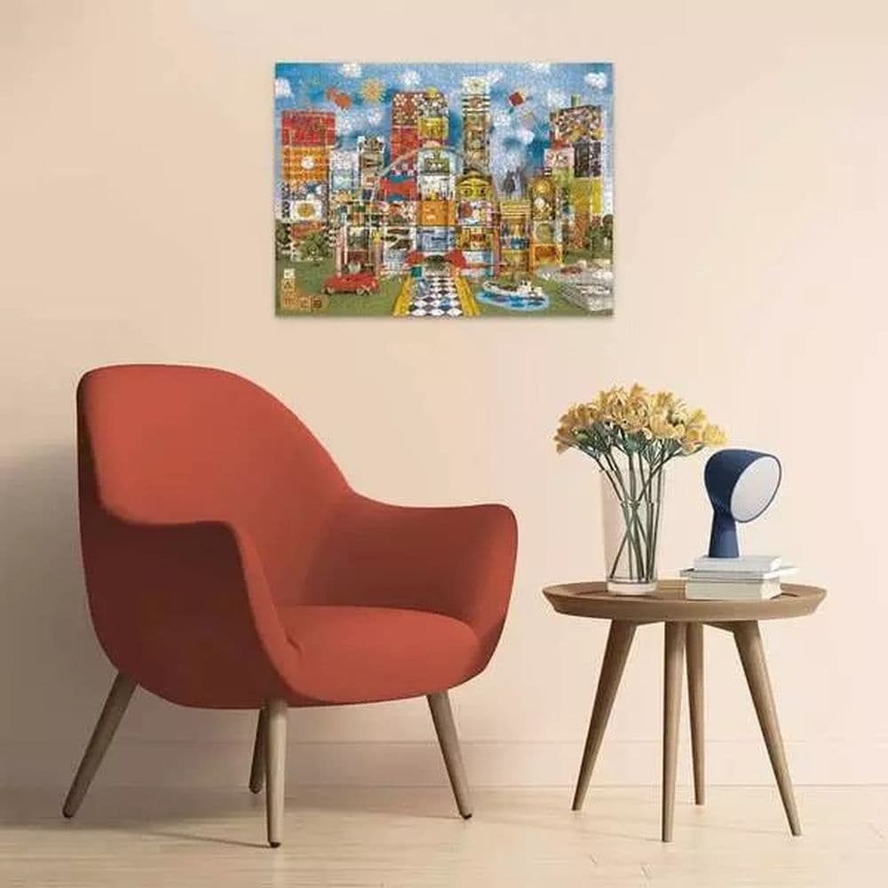 Eames House of Cards Fantasy 1500 Piece Puzzle Fourth Alternate Image
