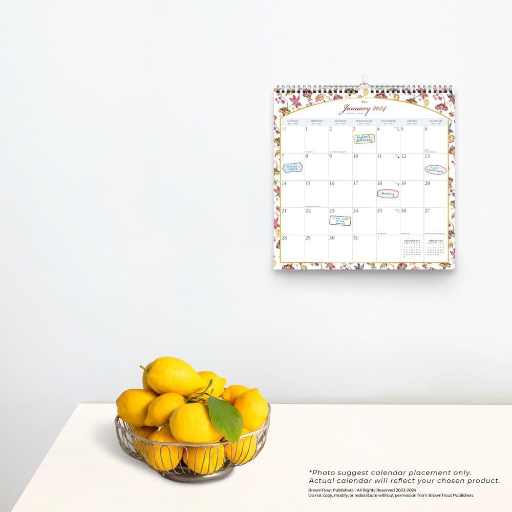 Tuscan Delight 2024 Wall Calendar Second Alternate Image width=&quot;1000&quot; height=&quot;1000&quot;