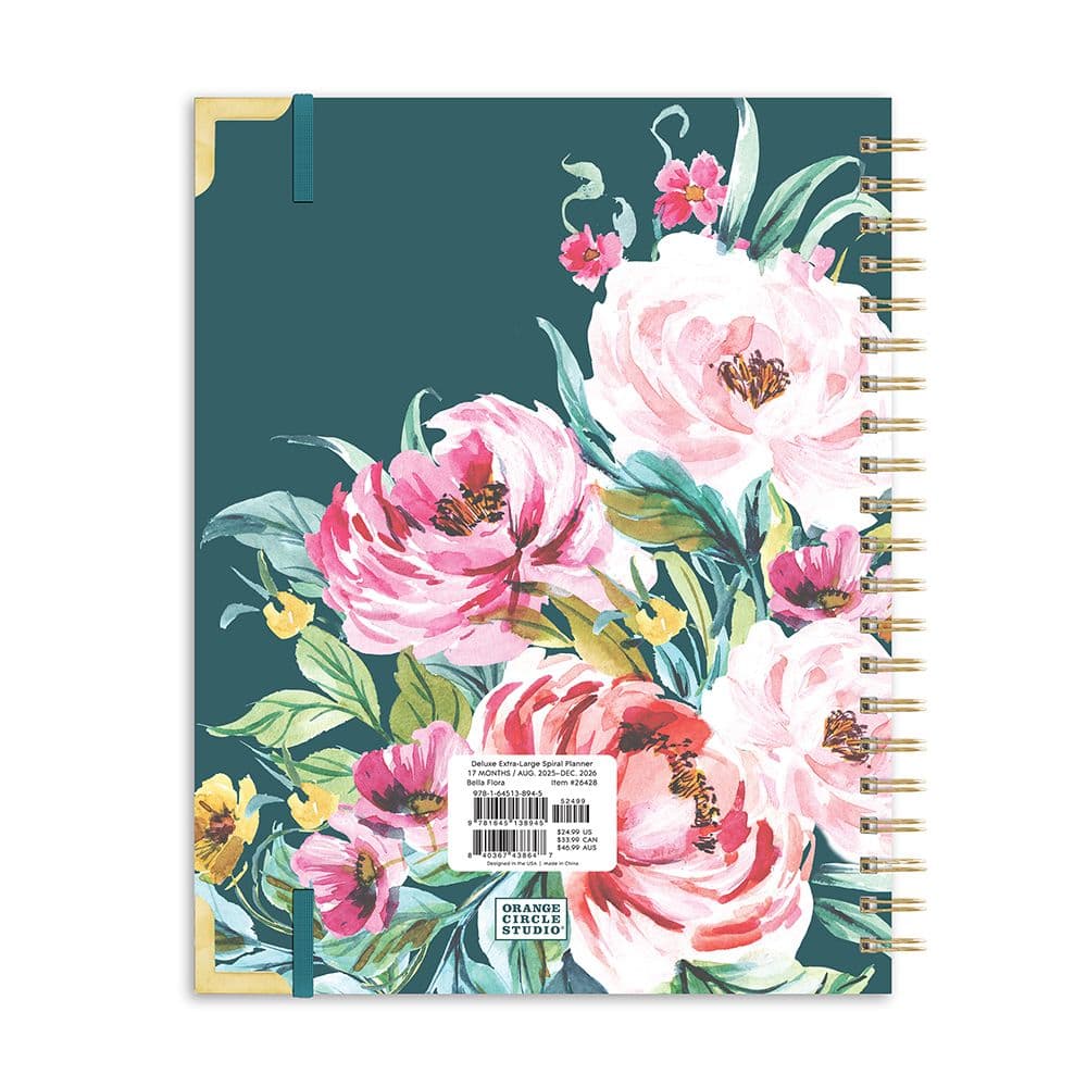 Bella Flora Spiral 2026 Planner First Alternate Image