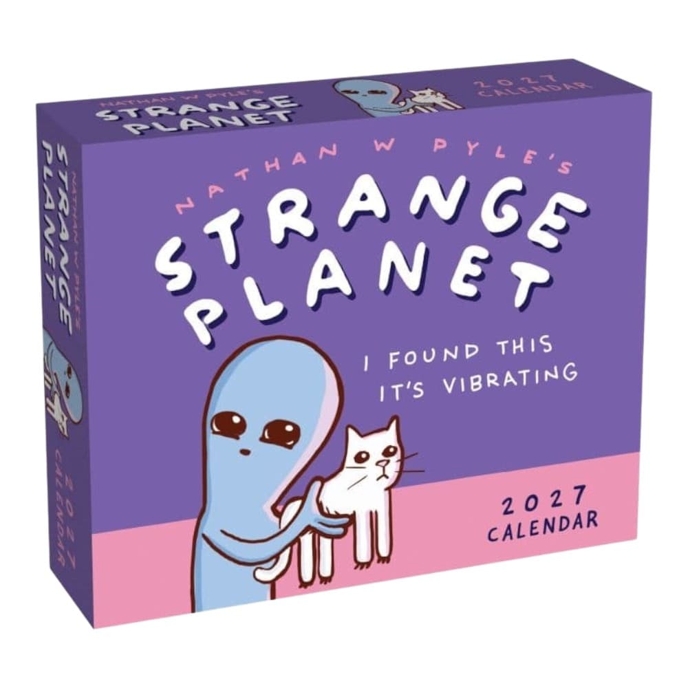 Strange Planet 2027 Desk Calendar Main Product Image