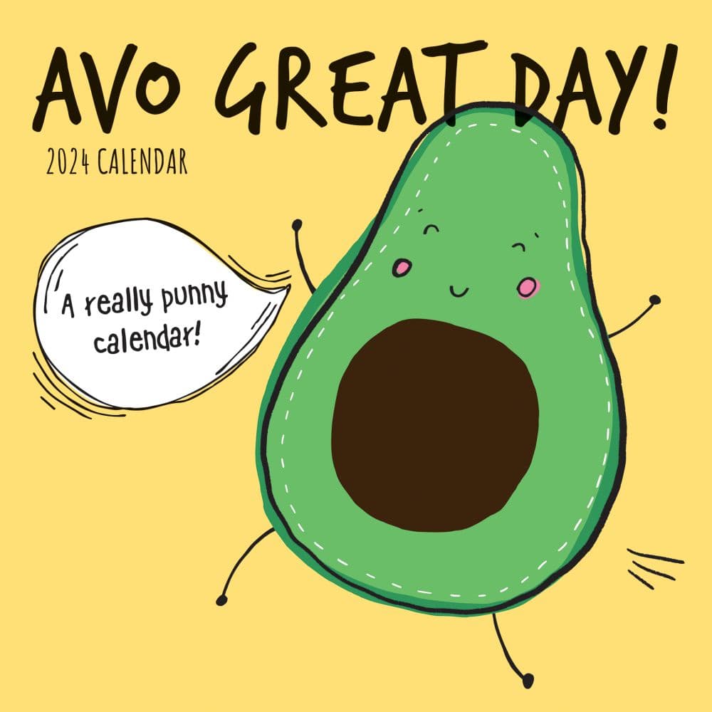 Avo Great Day 2024 Wall Calendar Main Product Image width=&quot;1000&quot; height=&quot;1000&quot;