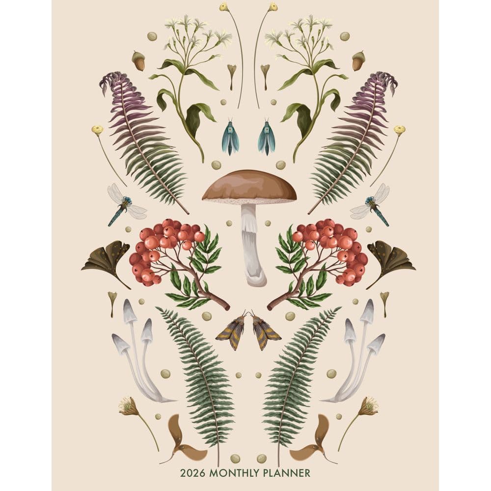 Magic Mushroom Booklet Monthly 2026 Planner Main Image
