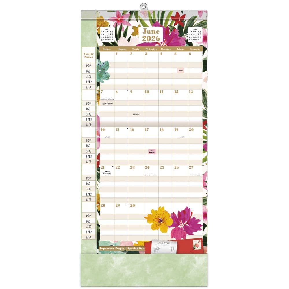 Grow Wild Plan It 2026 Wall Calendar_ALT1