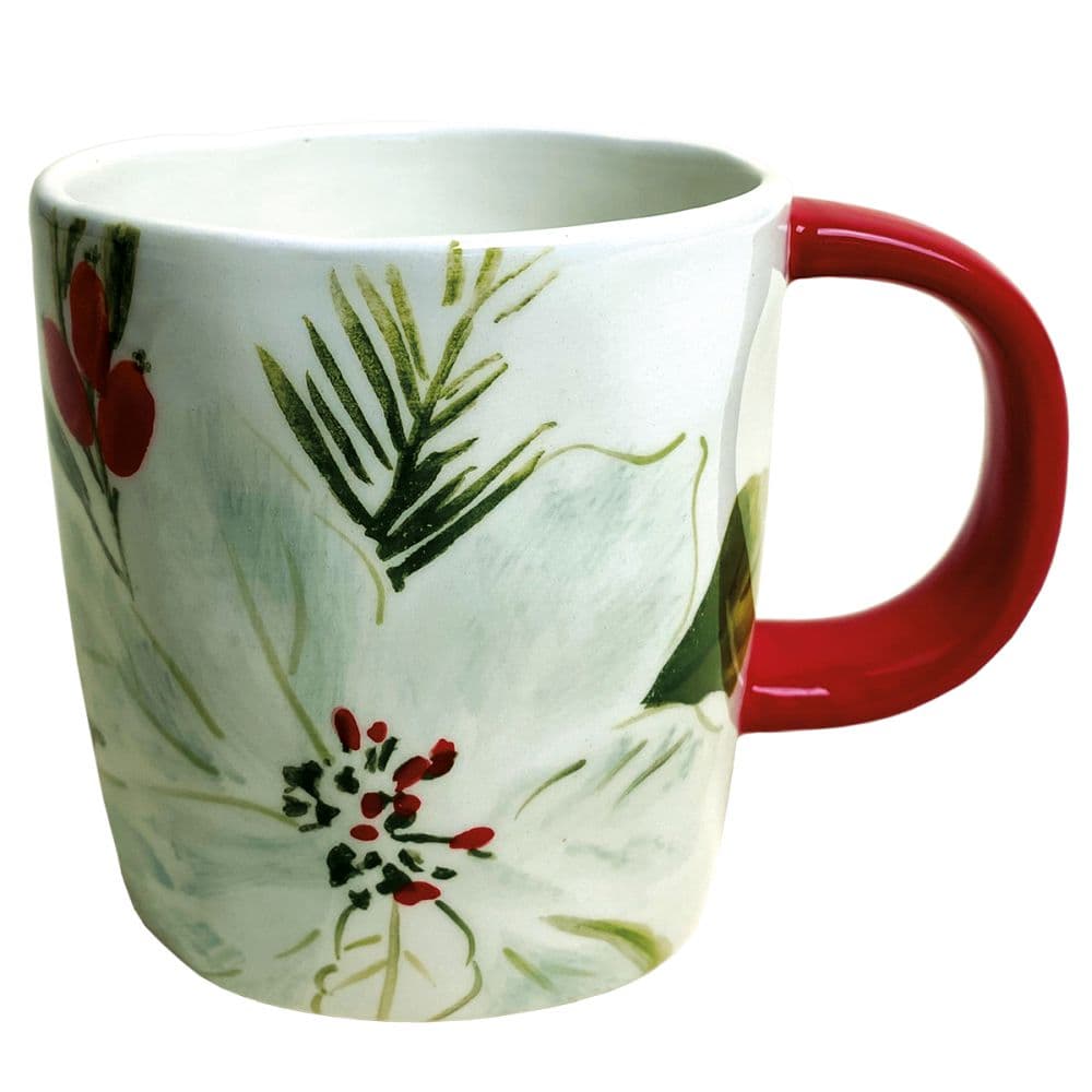 Christmas Forever Poinsettia Mug Main Product Image