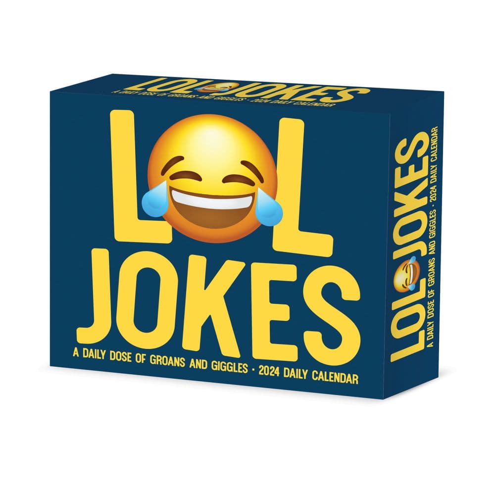 LOL Jokes 2024 Desk Calendar