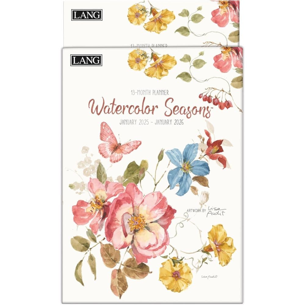 Watercolor Seasons by Lisa Audit 2025 Monthly Planner Fifth Alternate Image width=&quot;1000&quot; height=&quot;1000&quot;