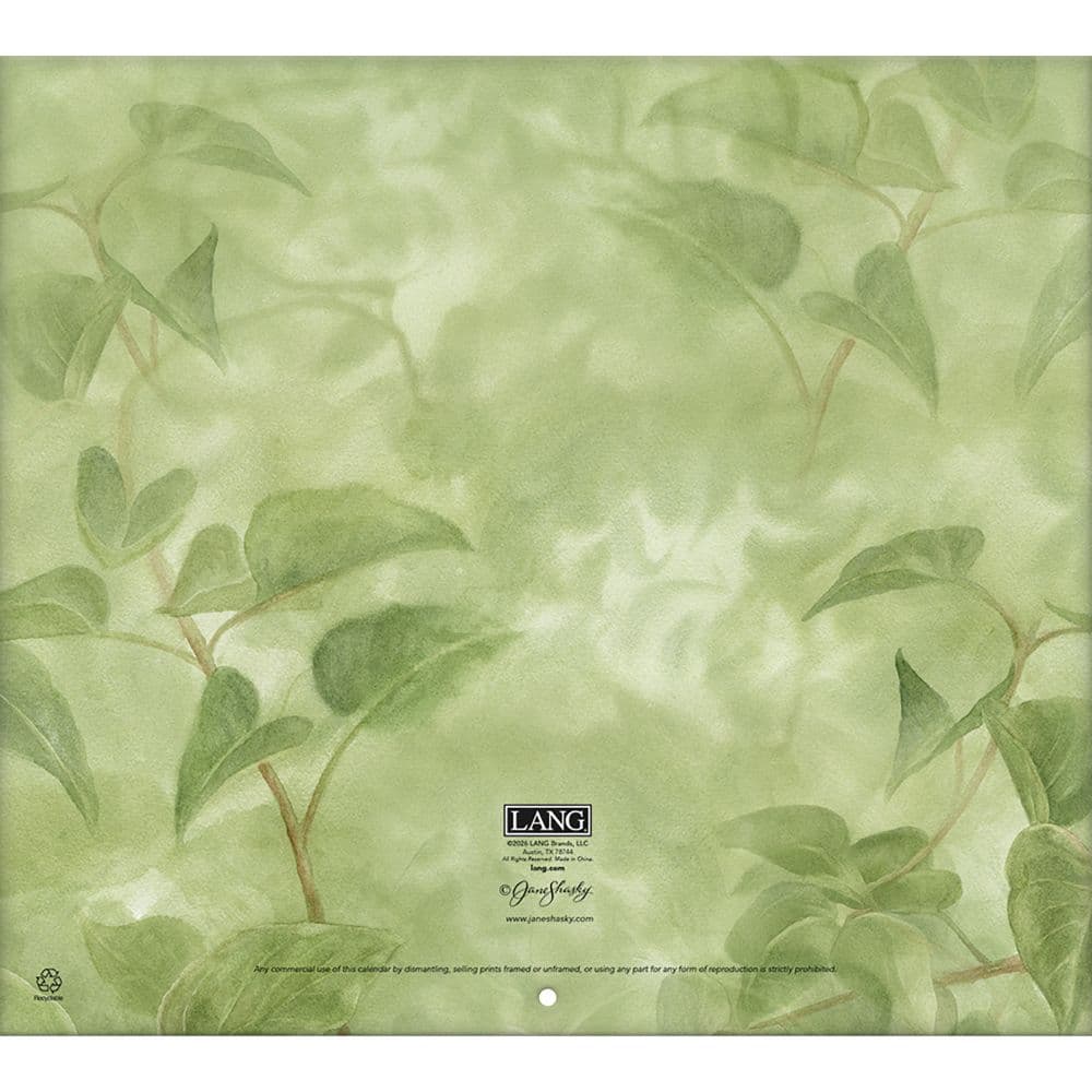 Birds in the Garden 2027 Wall Calendar by Jane Shasky Fourth Alternate Image