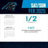 image NFL Carolina Panthers 2025 Desk Calendar Second Alternate Image