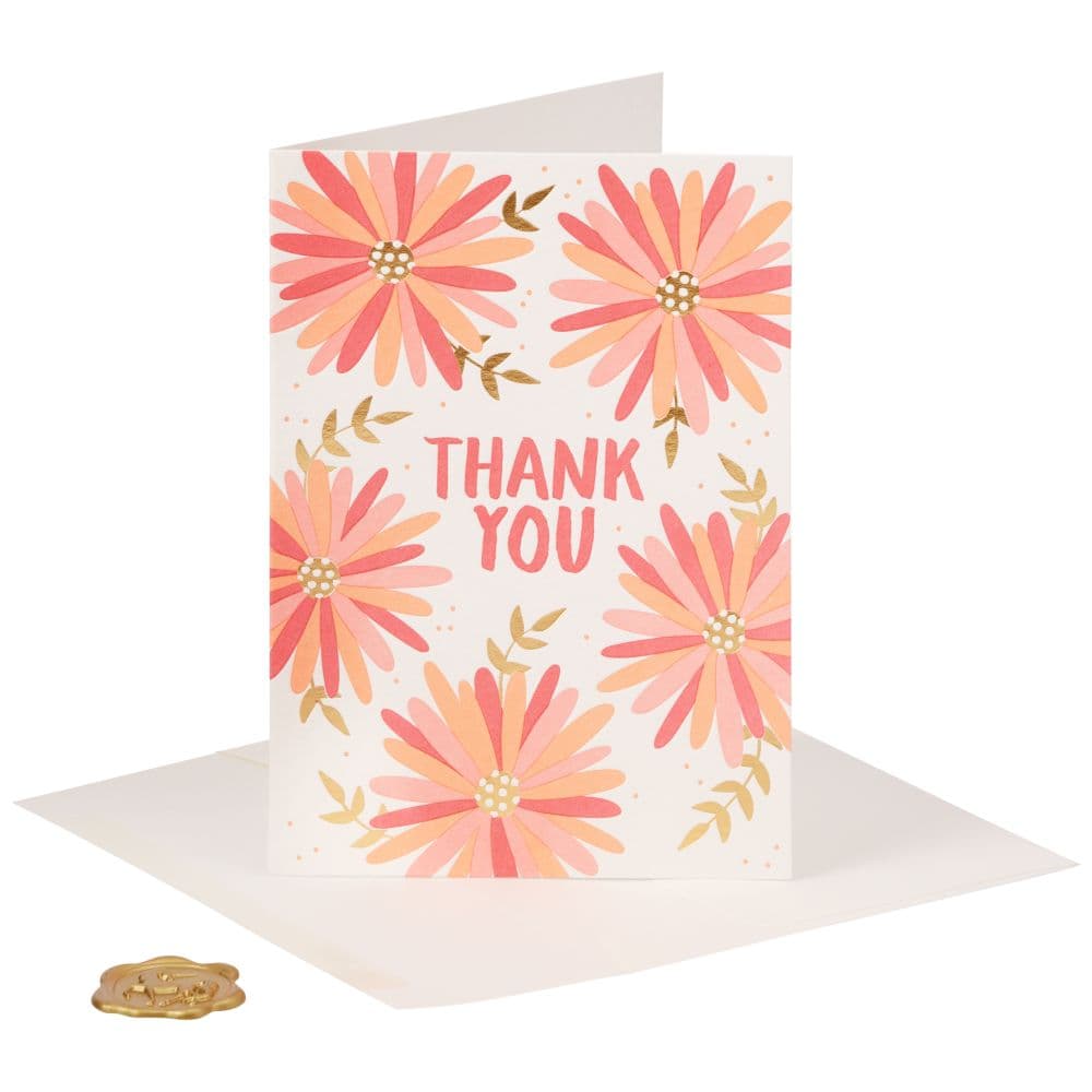 Bold Daisies Thank You Card Eight Alternate Image width=&quot;1000&quot; height=&quot;1000&quot;