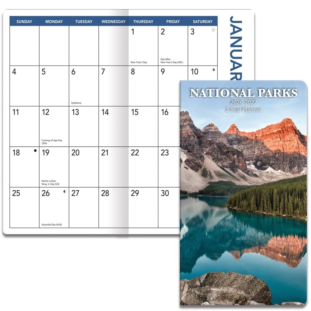 National Parks 2 Year 2026 Pocket Planner_ALT1