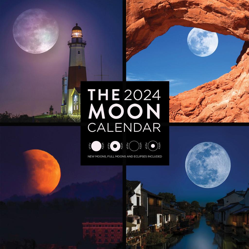 Moons 2024 Wall Calendar