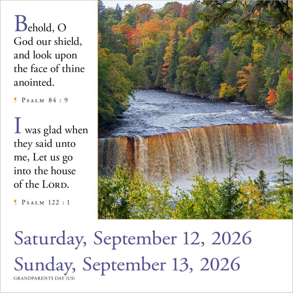Bible Verses 2026 Desk Calendar Fourth Alternate Image