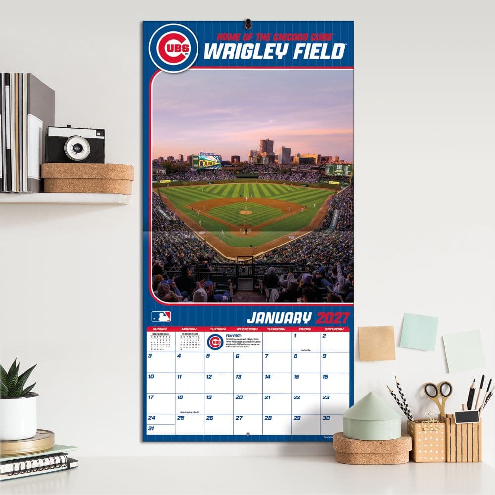 MLB Wrigley Field 2027 Wall Calendar Fifth Alternate Image