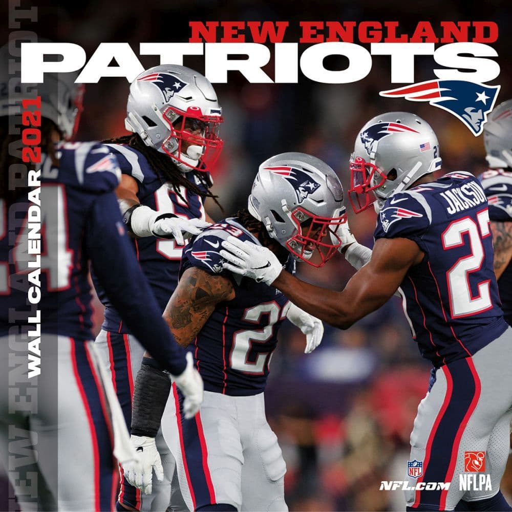 New England Patriots Mini Wall Calendar