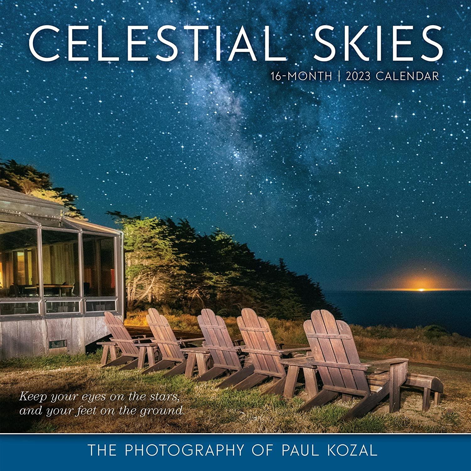 Celestial Skies Kozal 2023 Wall Calendar - Calendars.com