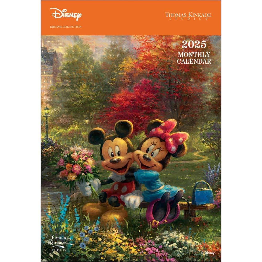 Thomas Kinkade Disney 2025 Monthly Pocket Planner Main Product Image width=&quot;1000&quot; height=&quot;1000&quot;