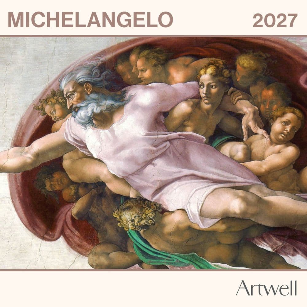 Michelangelo 2027 Wall Calendar Main Product Image
