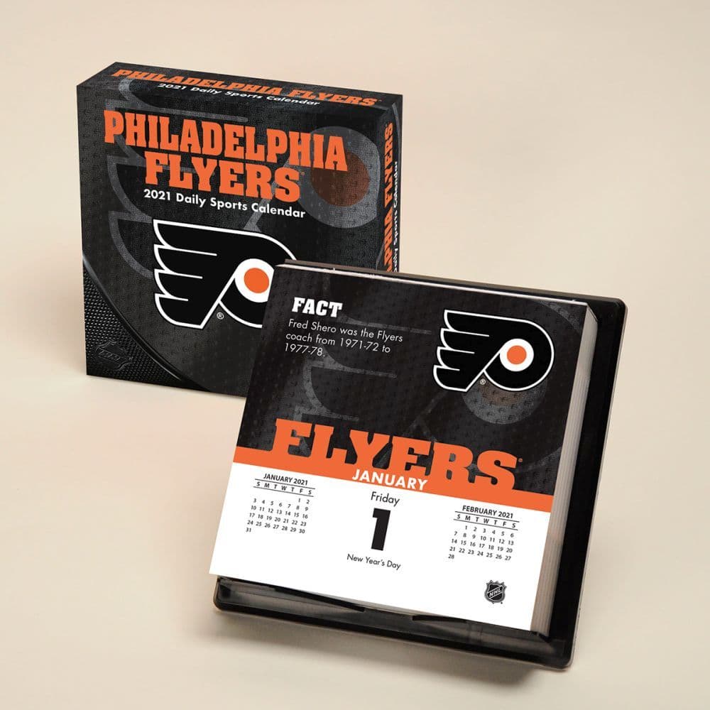 Philadelphia Flyers Desk Calendar Calendars Com