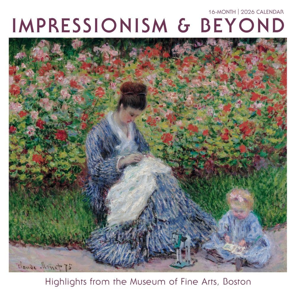 Impressionism and Beyond 2026 Wall Calendar Main Product image
