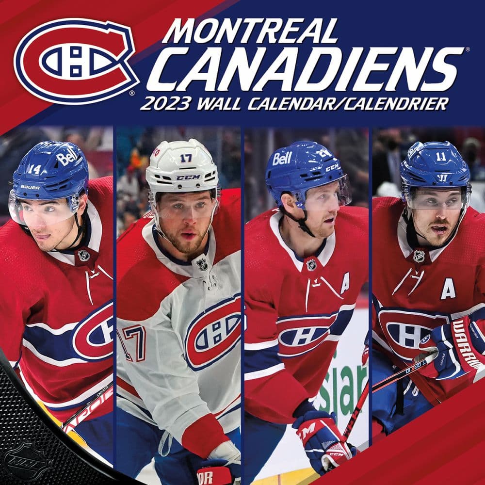 NHL Montreal Canadiens 2023 Calendar - Calendars.com