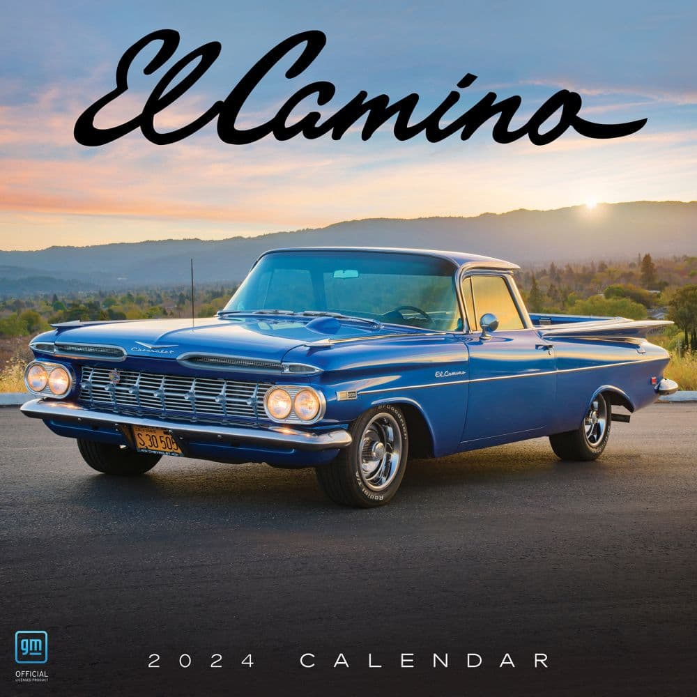 El Camino 2024 Wall Calendar