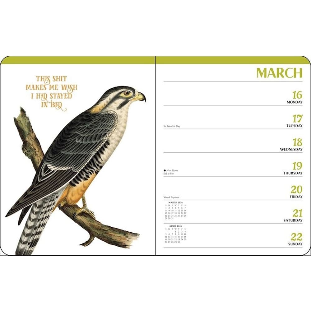 Effin Birds 2026 Engagement Planner Fourth Alternate Image