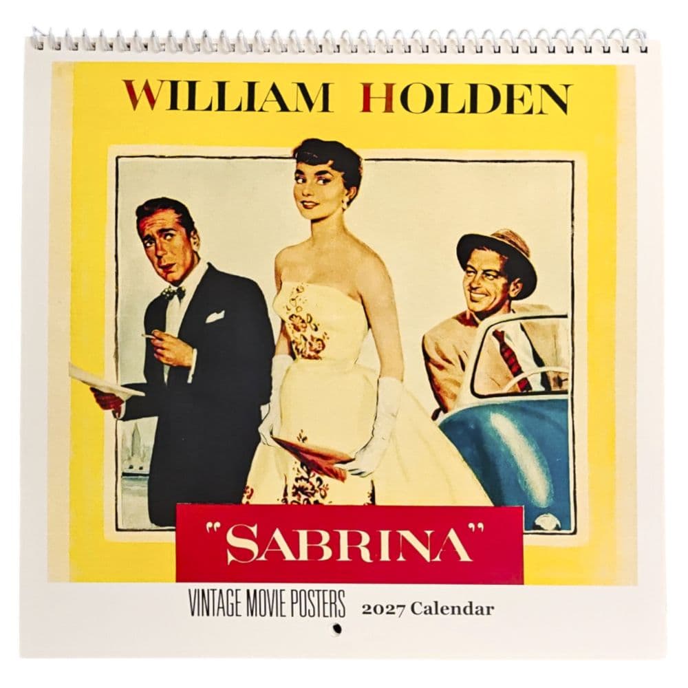 Vintage Movie 2027 Wall Calendar Main Product Image