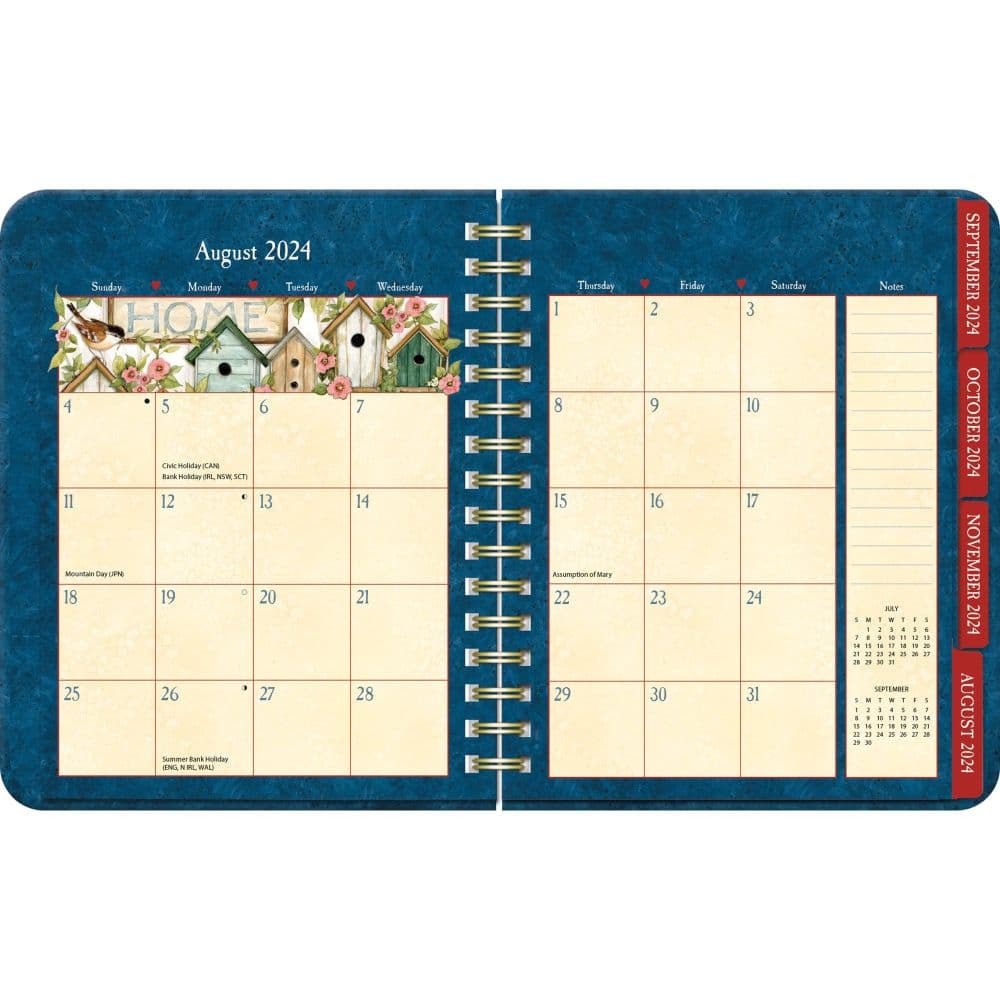Heart and Home by Susan Winget 2025 Deluxe Planner First Alternate Image width=&quot;1000&quot; height=&quot;1000&quot;