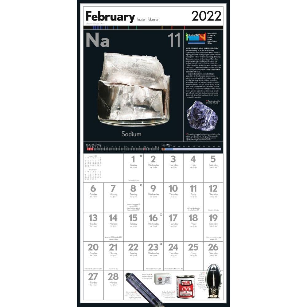 Elements 2022 Wall Calendar - Calendars.com