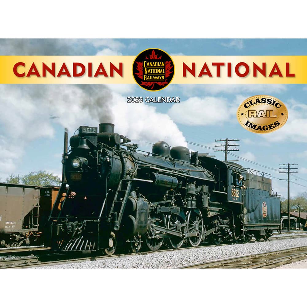 Tide-mark Canadian National Railway 2023 Wall Calendar