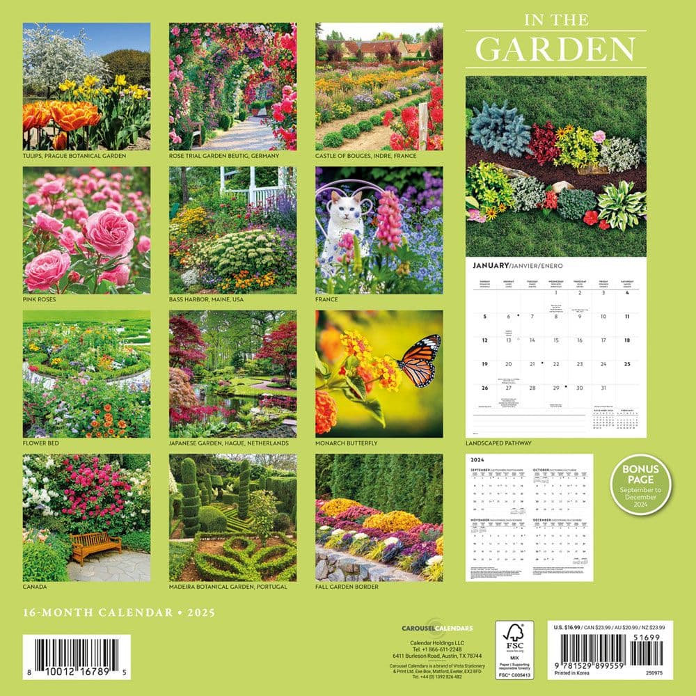 In the Garden 2025 Wall Calendar First Alternate Image width=&quot;1000&quot; height=&quot;1000&quot;