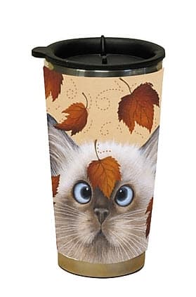 Catching Leaves Traveler Mug by Lowell Herrero Main Image