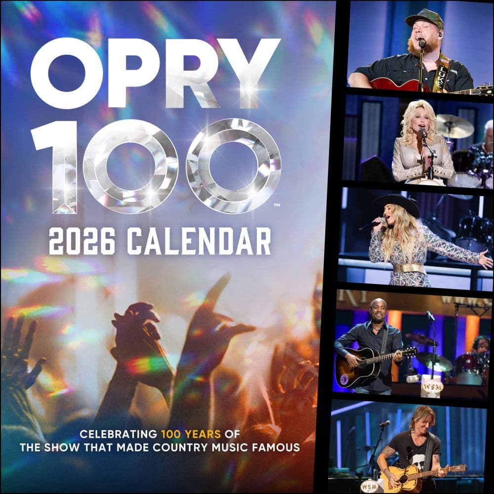 Grand Ole Opry 2026 Wall Calendar Main Product Image
