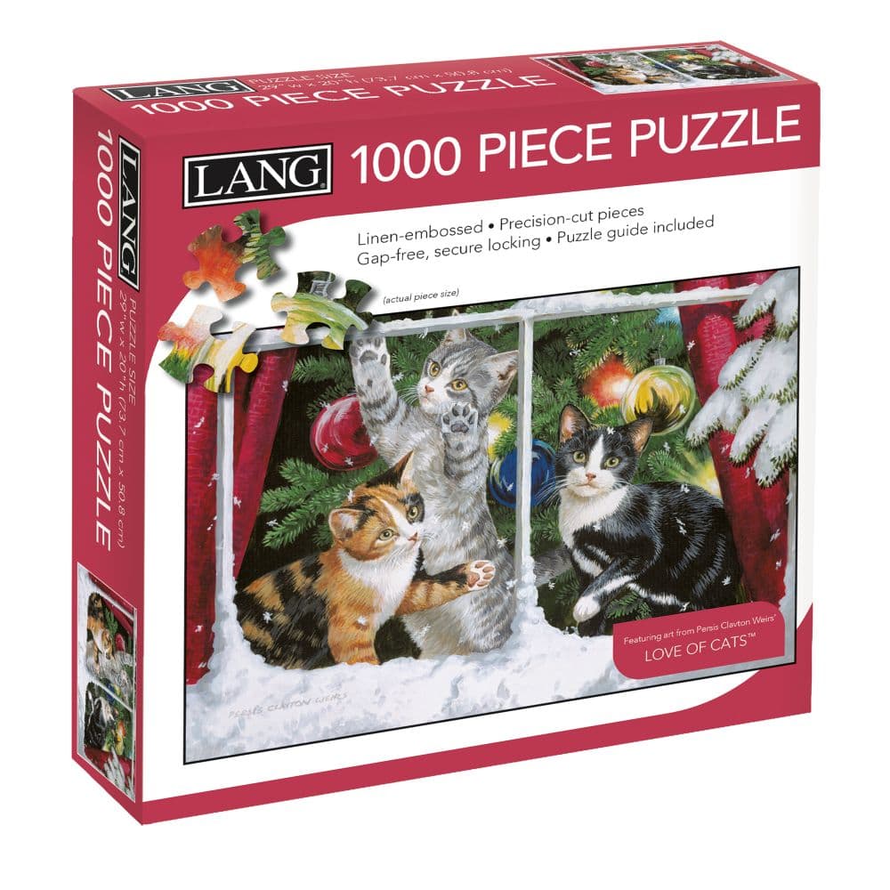 Kitten Christmas 1000 Piece Puzzle_Main Image