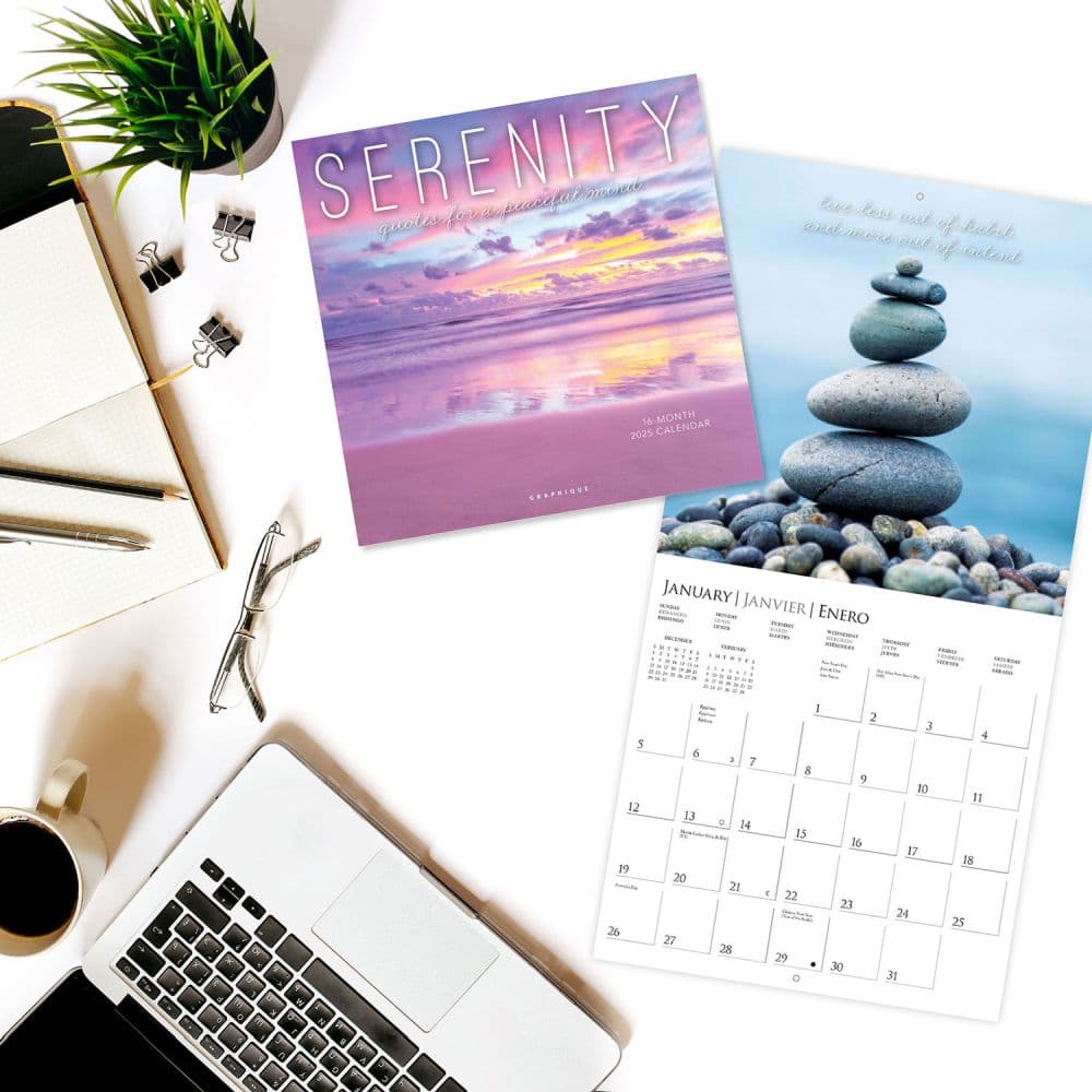Serenity 2025 Wall Calendar Second Alternate Image width=&quot;1000&quot; height=&quot;1000&quot;
