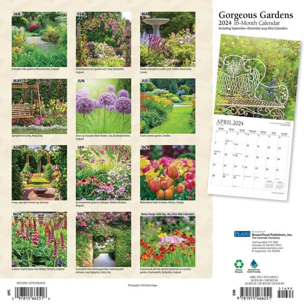 Gorgeous Gardens 2024 Wall Calendar First Alternate Image width=&quot;1000&quot; height=&quot;1000&quot;
